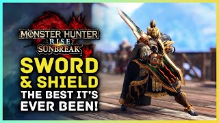 Monster Hunter Rise Sunbreak  Sword amp Shield is the Best Its EVER BEEN [upl. by Erasmo]