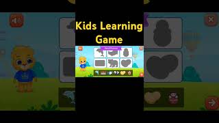 Kids Learning Fill the shapes Game shorts kidslearning kidsfun [upl. by Austina934]