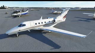 Embraer Phenom 300 Flight from Manchester to Syracuse  MSFS 2020 [upl. by Salangia597]