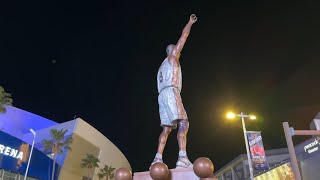 All Staples Center Statues In Order Updated With Kobe Bryant [upl. by Fevre822]