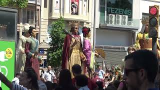 Trobada de Gegants Lleida 2024 [upl. by Primavera]