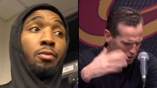 Donovan Mitchell and Head Coach Kenny Atkinson speaks after the Cavaliers lost to the Atlanta Hawks [upl. by Eamon]