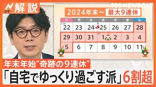 今年の年末年始9連休「自宅ゆっくり派」が6割超、ホテル代高騰で「0泊旅」プラン 夜行バスをフル活用で…【Nスタ解説】｜TBS NEWS DIG [upl. by Eanat]