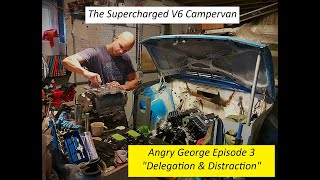 Supercharged Mk2 Ford Transit Project Part 3 quotDelegation amp Distractionquot [upl. by Ikcim]