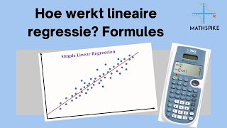 Lineaire regressie wat is het en hoe werkt het Belangrijke concepten  Mathspike 📊 [upl. by Eednyl284]