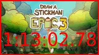 Draw a Stickman Epic 3 WR 1130278 [upl. by Iba]