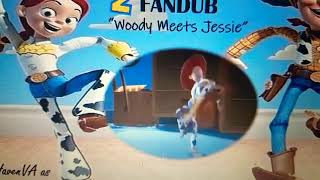 Toy Story 2 Fandub collab  Woody meets Jessie [upl. by Libnah]