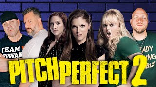 Alright those were cool surprises First time watching Pitch Perfect 2 movie reaction [upl. by Leiruh]