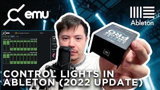 Controlling Lights in Ableton DMXIS 2022 Update  EMU x Enttec DMX  USB PRO [upl. by Nnahgaem]