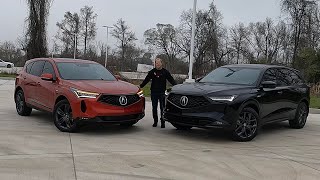 2023 Acura MDX VS 2023 Acura RDX  An InDepth Comparision [upl. by Estas]