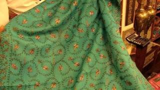 HOWTO BUY PASHMINA SHAWLS Nomadic Cottage Bangalore India Part 1 [upl. by Yerfej]