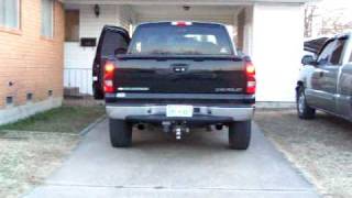 04 Chevy 53 Flowmaster exhaust [upl. by Kcirdahc]