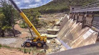 Winburndale Dam Wall Build [upl. by Ahsiea59]