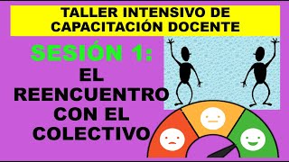 Soy Docente TALLER INTENSIVO DE CAPACITACIÓN DOCENTE SESIÓN 1 EL REENCUENTRO CON EL COLECTIVO [upl. by Resaec837]