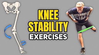 My Top 3 Knee Stability Exercises  Ligament and Meniscus Injuries [upl. by Alcina]