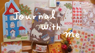 Hobonichi Techo Journal With Me  Moomin amp Cozy Autumn Theme 🍁  Rainbowholic [upl. by Oriane]