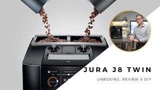 Review van de nieuwe Jura J8 Twin met uitgebreide uitleg over de mogelijkheden en de werking [upl. by Dumanian]