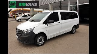 BIGVANS  MERCEDES BENZ VITO 2 0 TOURER 9 LUGARES 2017 BRANCA 4423 [upl. by Brennen861]