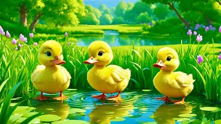 Five Little Ducks Song  Popular Nursery Rhyme amp Lyrics for Kids  Educational Kids Songs [upl. by Dawes]