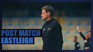 Eastleigh PostMatch Interview with Andy Cooper [upl. by Lucretia]