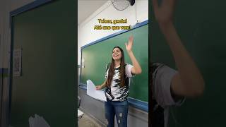 Mas não tem ano que vem 🥺😂 tchau terceirão 🩵 professora escola alunos ferias humor shorts [upl. by Araem57]