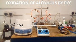 Modified method of PCC alcohol oxidation [upl. by Nyluqcaj685]