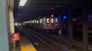 IRT Lexington Ave Line  456 Train action At 86 Street R142A R62A [upl. by Asereht]