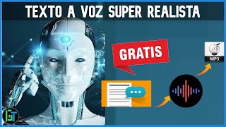 😎Convertir Texto a Mp3 con Voz Super Realista Adios Voz de Loquendo✅✅ [upl. by Larianna628]