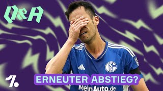 Kann Schalke die Klasse halten OneFootball QampA [upl. by Robbyn]