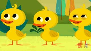 fld 5 Little Ducks Kids Songs  Super Simple Songs 1 hr [upl. by Ycaj]