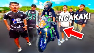 Reaksi Ngabers Liat Yamaha R1M Ishowspeed… [upl. by Euqinobe505]