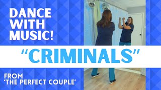 “Criminals” Dance from The Perfect Couple Netflix 🩵💙 Meghan Trainor 🩵💙 Easy Dance for Beginners [upl. by Acimaj699]