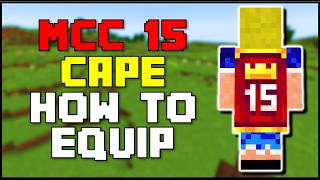 Minecraft  How To Equip The MCC 15th Year Cape Java [upl. by Seda]