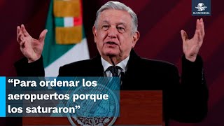 AMLO anuncia que antes de abrir el cabotaje entrará en operación Mexicana de Aviación [upl. by Gainor]