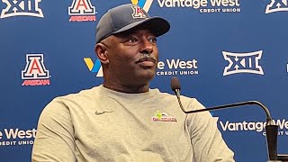 Arizona OC Dino Babers Tuesday press conference New Mexico [upl. by Ahseid668]