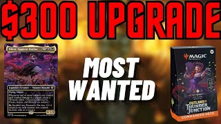 Most Wanted Upgrade  Improving the Precon Commander Deck with 300 [upl. by Southworth]