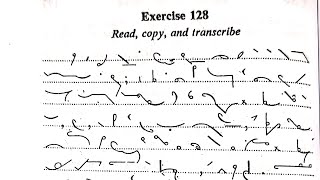 Pitman Shorthand Book Dictation Exercised No 128  60 wpm  Pitman [upl. by Perren441]