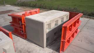 BETONBLOCK®  Casting and Mold Removal [upl. by Adanar]