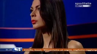 Jolanda De Rienzo Champions Live 12 Aprile 2016 [upl. by Eugilegna914]