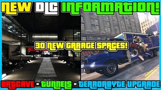 NEW GTA ONLINE DLC INFORMATION BATCAVE  TUNNELS amp MORE [upl. by Nivak]