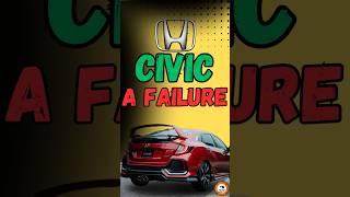 Why Honda Civic failed  🚫 shortsfeed ridewars [upl. by Shinberg]