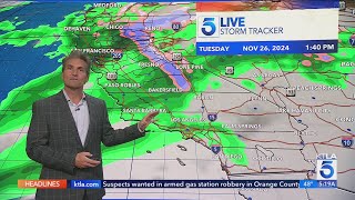 Here’s how much rain SoCal could see this weekend [upl. by Lladnor]