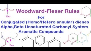 WoodwardFieser Ruleshomo annular dienescarbonyl systemaromatic compounds MajidAli2020 [upl. by Kwok]