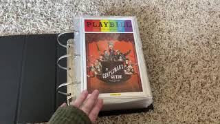 playbill binder tour 2020 [upl. by Eladnor]