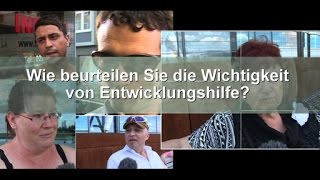 Umfrage Entwicklungshilfe  Trailer Sozialwissenschaften [upl. by Aikit]