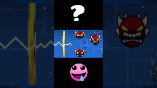 Geometry Dash CURSED shorts deluxe12 [upl. by Ketty]