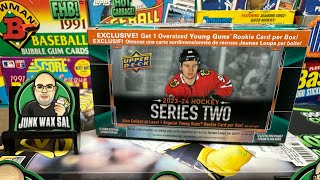 202324 Upper Deck Hockey Series 2 Blaster Box [upl. by Borrell]