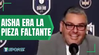 Juan Romo LLENA de ELOGIOS a Aisha Solórzano tras la VICTORIA de Xolos femenil ante el OL Reign [upl. by Aicilram]