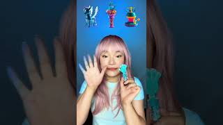 🦋🐳🚙  Random Blue Emoji Food ASRM Mukbang  Meal Toy immersive mukbang asrm asrmsounds [upl. by Abelard]