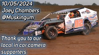 Joey Chambers Muskingum County Speedway  10052024 [upl. by Sutniuq]